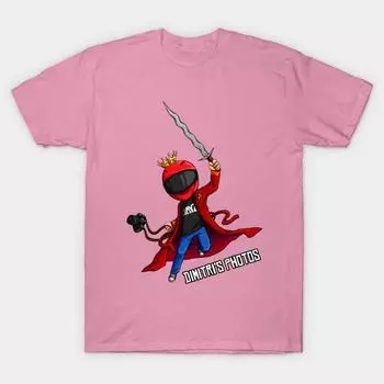 T Рубашка женщин Король Митчи Harajuku Печать Кавайи Футболка Летний короткий рукав женский футболка Top Tee S