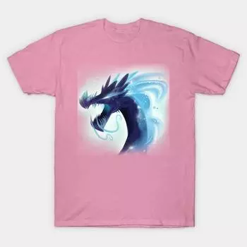 T Рубашка женщин Ледяной Дракон Harajuku Печать Кавайи футболка Летний короткий рукав женский футболка Top Tee S