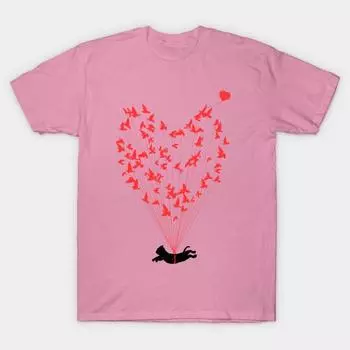 T Рубашка женщин Летающий кот Harajuku Печать Кавайи футболка Летний короткий рукав женский футболка Top Tee S