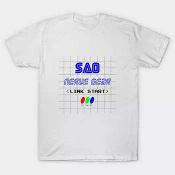 T Рубашка женщин Link Start Harajuku Печать Кавайи футболка Летний короткий рукав женский футболка Top Tee S