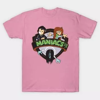 T Рубашка женщин Маньяки III Harajuku Печать Кавайи футболка Летний короткий рукав женский футболка Top Tee S