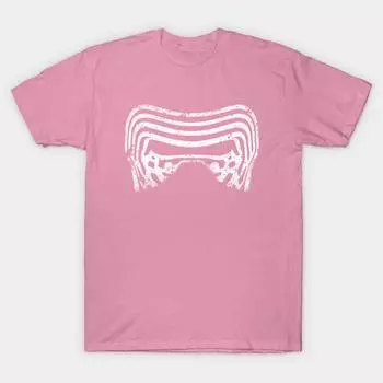 T Рубашка женщин Маска Кайло Рена Harajuku Печать Кавайи Футболка Летний короткий рукав женский футболка Top Tee S