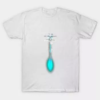 T Рубашка женщин Меч Harajuku Печать Кавайи футболка Летний короткий рукав женский футболка Top Tee S розовый