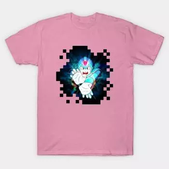 T Рубашка женщин Megaman X Hadoken Harajuku Печать Кавайи Футболка Летний короткий рукав женский футболка Top Tee S