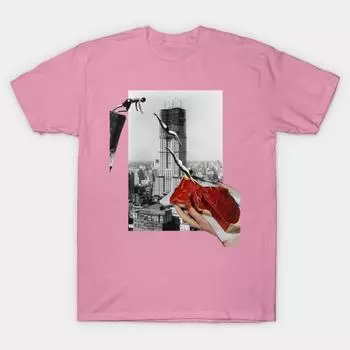 T Рубашка женщин Метрополис Harajuku Печать Кавайи футболка Летний короткий рукав женский футболка Top Tee S