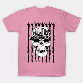 T Рубашка женщин Muertos Ii Harajuku Печать Кавайи Футболка Летний короткий рукав женский футболка Top Tee S