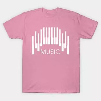 T Рубашка женщин Музыка 1 Harajuku Печать Кавайи Футболка Летний короткий рукав женский футболка Top Tee S