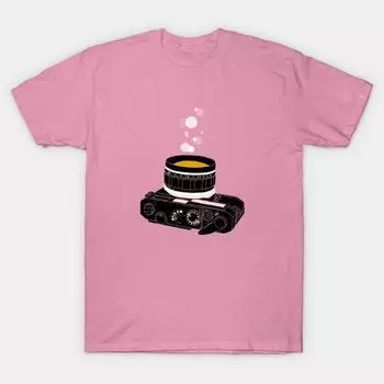 T Рубашка женщин Объектив Мечты Harajuku Печать Кавайи Футболка Летний короткий рукав женский футболка Top Tee S