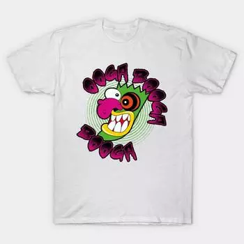 T Рубашка женщин Ooga Booga Booga Harajuku Печать Кавайи футболка Летний короткий рукав женский футболка Top Tee S розовый