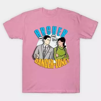 T Рубашка женщин Опасная зона Harajuku Печать Кавайи футболка Летний короткий рукав женский футболка Top Tee S