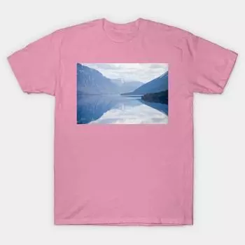 T Рубашка женщин Отражение Harajuku Печать Кавайи футболка Летний короткий рукав женский футболка Top Tee S розовый