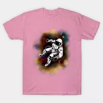 T Рубашка женщин Психоделическое пространство Harajuku Печать Кавайи футболка Летний короткий рукав женский футболка Top Tee S