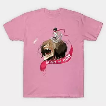 T Рубашка женщин Ride The Titan Harajuku Печать Кавайи Футболка Летний короткий рукав женский футболка Top Tee S