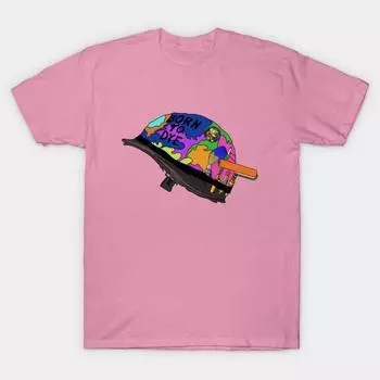 T Рубашка женщин Рожденный красить Harajuku Печать Кавайи футболка Летний короткий рукав женский футболка Top Tee S