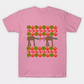 T Рубашка женщин С Рождеством Harajuku Печать Кавайи футболка Летний короткий рукав женский футболка Top Tee S розовый