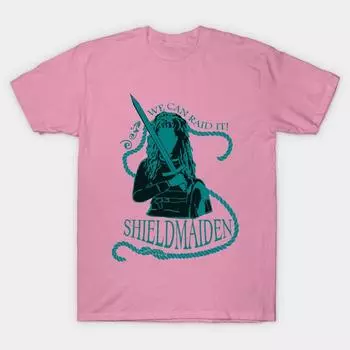 T Рубашка женщин Shieldmaiden 2 Harajuku Печать Кавайи Футболка Летний короткий рукав женский футболка Top Tee S