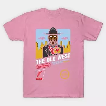 T Рубашка женщин Старый Запад Harajuku Печать Кавайи Футболка Летний короткий рукав женский футболка Top Tee S