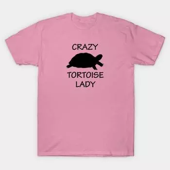 T Рубашка женщин Сумасшедшая Черепаха Леди Harajuku Печать Кавайи Футболка Летний короткий рукав женский футболка Top Tee S