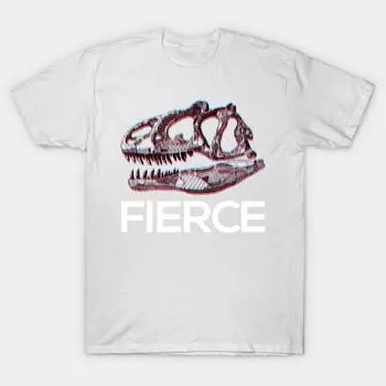 T Рубашка женщин Свирепый Аллозавр Harajuku Печать Кавайи футболка Летний короткий рукав женский футболка Top Tee S