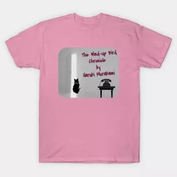 T Рубашка женщин The Wind Up Bird Chronicle Harajuku Печать Кавайи футболка Летний короткий рукав женский футболка Top Tee S