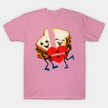 T Рубашка женщин Валентина Сэндвич Harajuku Печать Кавайи футболка Летний короткий рукав женский футболка Top Tee S