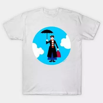 T Рубашка женщин Волшебная няня Harajuku Печать Кавайи футболка Летний короткий рукав женский футболка Top Tee S