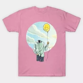 T Рубашка женщины в облаках Harajuku Печать Кавайи футболка Летний короткий рукав женский футболка Top Tee S