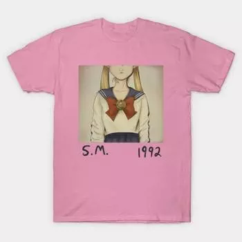 T Shirt Women 1992 Harajuku Print Kawaii Tshirt Summer Short Sleeve Female T-Shirt Top Tee S