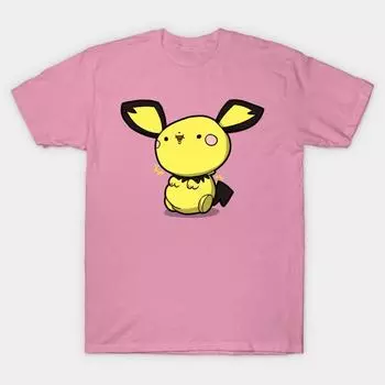 T Shirt Women 1 Volt Harajuku Print Kawaii Tshirt Summer Short Sleeve Female T-Shirt Top Tee S