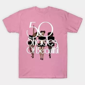 T Shirt Women 50 Shades Of Beautiful Harajuku Print Kawaii Tshirt Summer Short Sleeve Female T-Shirt Top Tee S