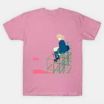 T Shirt Women After The Rain Harajuku Print Kawaii Tshirt Summer Short Sleeve Female T-Shirt Top Tee S