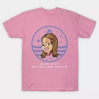 T Shirt Women Alara Kitan Harajuku Print Kawaii Tshirt Summer Short Sleeve Female T-Shirt Top Tee S розовый