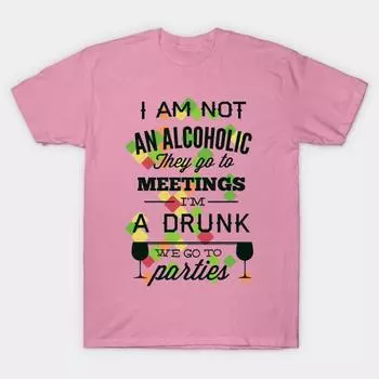 T Shirt Women Alcoholic Harajuku Print Kawaii Tshirt Summer Short Sleeve Female T-Shirt Top Tee S