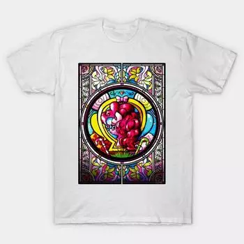 T Shirt Women Altare Secretum Pinkie Pie Harajuku Print Kawaii Tshirt Summer Short Sleeve Female T-Shirt Top Tee S белый