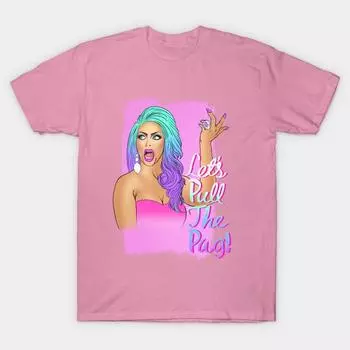 T Shirt Women Alyssa Pull The Pag Harajuku Print Kawaii Tshirt Summer Short Sleeve Female T-Shirt Top Tee S