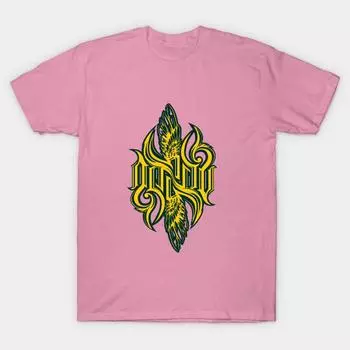 T Shirt Women Angel 3K Ambigram Harajuku Print Kawaii Tshirt Summer Short Sleeve Female T-Shirt Top Tee S