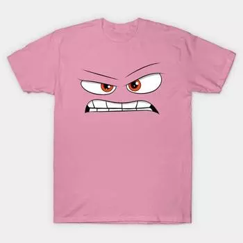 T Shirt Women Anger Harajuku Print Kawaii Tshirt Summer Short Sleeve Female T-Shirt Top Tee S