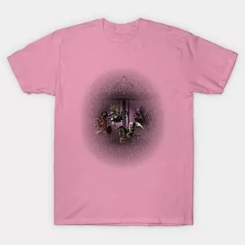 T Shirt Women Apocalypse Carousel Harajuku Print Kawaii Tshirt Summer Short Sleeve Female T-Shirt Top Tee S