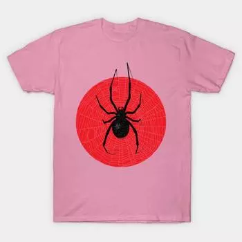 T Shirt Women Aranea Hominem Harajuku Print Kawaii Tshirt Summer Short Sleeve Female T-Shirt Top Tee S розовый