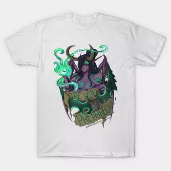 T Shirt Women Are You Prepared Harajuku Print Kawaii Tshirt Summer Short Sleeve Female T-Shirt Top Tee S