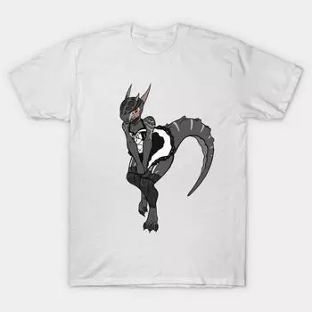 T Shirt Women Argonian Maid Harajuku Print Kawaii Tshirt Summer Short Sleeve Female T-Shirt Top Tee S