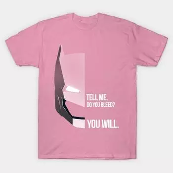 T Shirt Women Armored Bat Var 2 Bleed Harajuku Print Kawaii Tshirt Summer Short Sleeve Female T-Shirt Top Tee S розовый