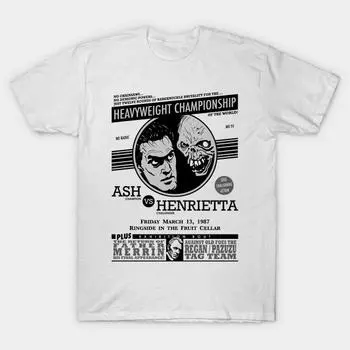 T Shirt Women Ash Ashy Slashy Vs Henrietta Harajuku Print Kawaii Tshirt Summer Short Sleeve Female T-Shirt Top Tee S