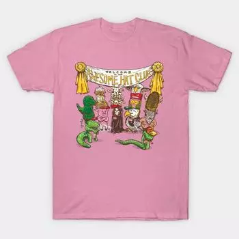 T Shirt Women Awesome Hat Club Harajuku Print Kawaii Tshirt Summer Short Sleeve Female T-Shirt Top Tee S