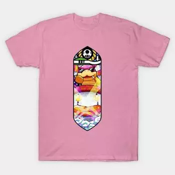 T Shirt Women B Jr Roy Harajuku Print Kawaii Tshirt Summer Short Sleeve Female T-Shirt Top Tee S розовый