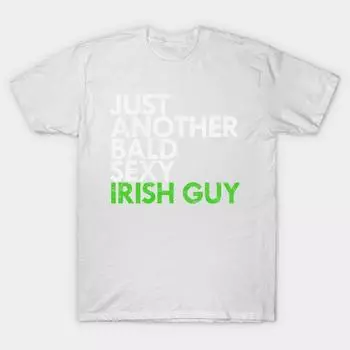 T Shirt Women Bald Sexy Irish Guy Funny Harajuku Print Kawaii Tshirt Summer Short Sleeve Female T-Shirt Top Tee S розовый