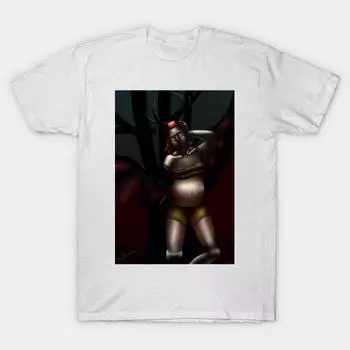 T Shirt Women Be Careful In The Woods Harajuku Print Kawaii Tshirt Summer Short Sleeve Female T-Shirt Top Tee S розовый