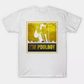 T Shirt Women Billiard Im Poolboy Harajuku Print Kawaii Tshirt Summer Short Sleeve Female T-Shirt Top Tee S розовый