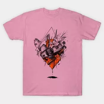 T Shirt Women Blind Harajuku Print Kawaii Tshirt Summer Short Sleeve Female T-Shirt Top Tee S