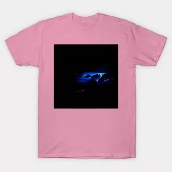 T Shirt Women Blue Sky Harajuku Print Kawaii Tshirt Summer Short Sleeve Female T-Shirt Top Tee S розовый